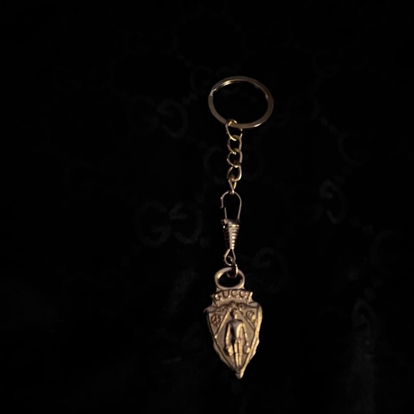 Vintage Gucci Crest Charm Keychain - Picture 2 of 5